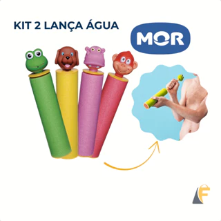 Kit 2 Lança Água Infantil Bichinhos Piscina Praia Brinquedo Diversão Mor em Oferta na Shopee