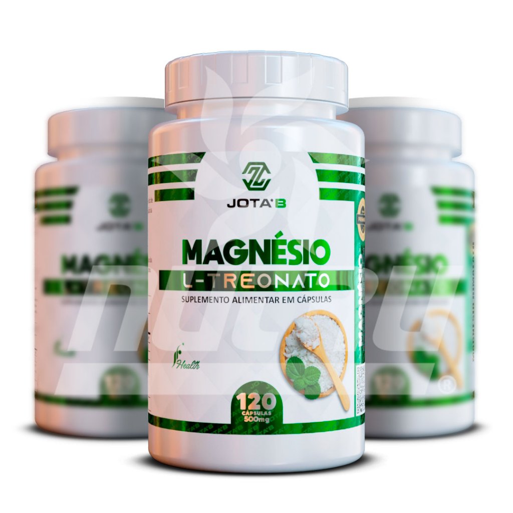 Magnésio L-Treonato - 120 Cápsulas | Suplemento Premium para Clareza ...