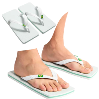 Chinelo quadrado moda japonesa lançamento premium masculino feminino e infantil unisex