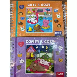 livro Comfy & Cozy - Livro de Colorir Caderno de Desenho Coloring Book Capa Dura Folhas Grossas em Oferta na Shopee