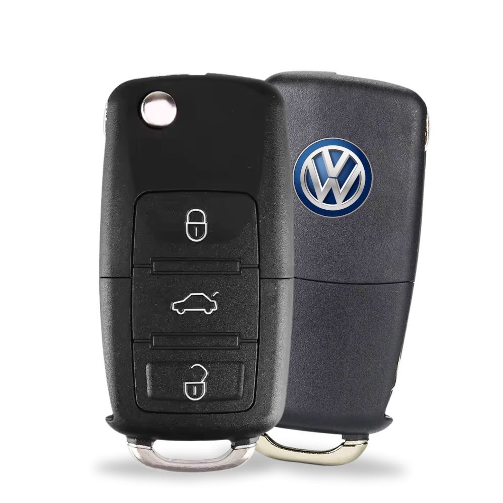Capa Chave Canivete Oca 3bt Vw Gol G5 Fox Polo Bora Jetta