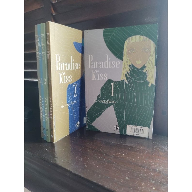Mangá Paradise Kiss Ai Yazawa COMPLETO edição antiga conrad
