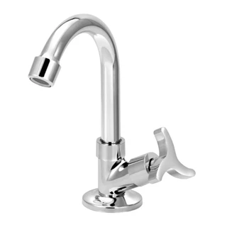 Torneira para Lavatório Forusi Mesa Bica Móvel - JR C36 1/4 Volta Cromado em Oferta na Shopee