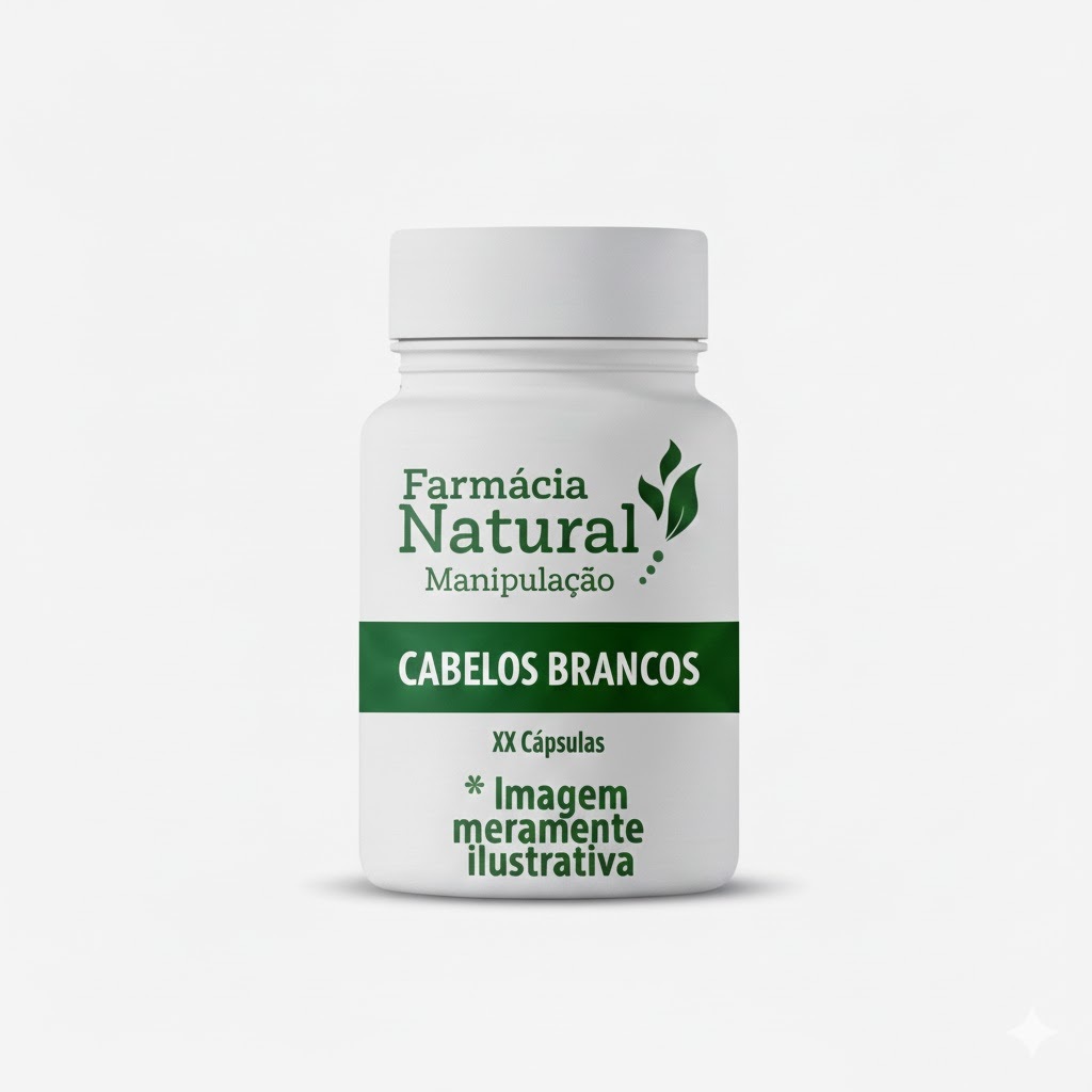 Cápsulas para Cabelos Brancos | Metilfolato + B12 (metilcobalamina ...