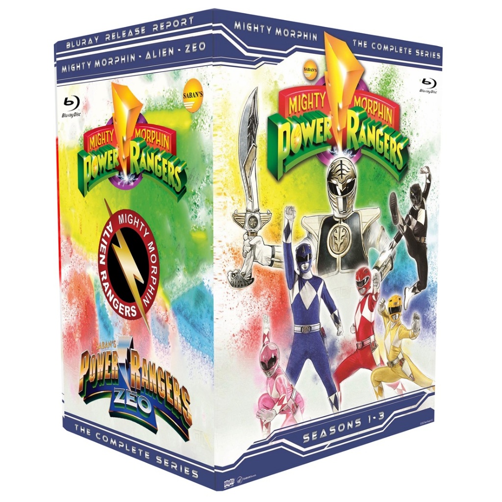 Blu-ray Box Power Rangers Collection - Todas as 7 Temporadas iniciais ...