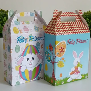 Caixinha Surpresa Personalizadas Para Festa TAMANHO P - Páscoa - Maletinha - Lembrancinha de festa barata em Oferta na Shopee