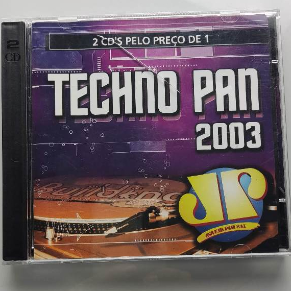 CD Original Techno Pan 2003 - 2 CDs Com Os Maiores Hits da Jovem Pan ...