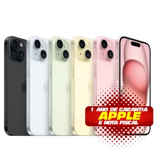 Celular IPhone 15 128gb - Novo e Lacrado | Original | 1 ano de garantia em Oferta na Shopee
