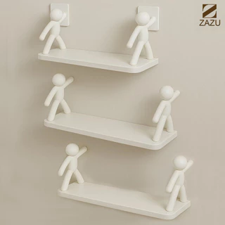 Organize sem Furos! Kit Buddy Dupla com 2 Prateleiras Adesivas - O Segredo para um Banheiro e Cozinha Arrumados em Segun