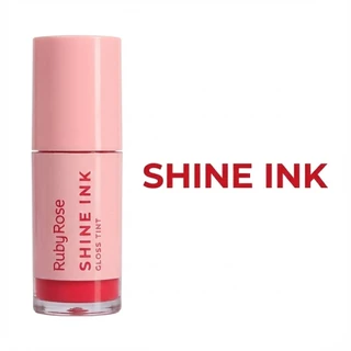 Kit 2 Gloss Tint Ruby Rose Shine INK Linha Rosa HBL6600 em Oferta na Shopee