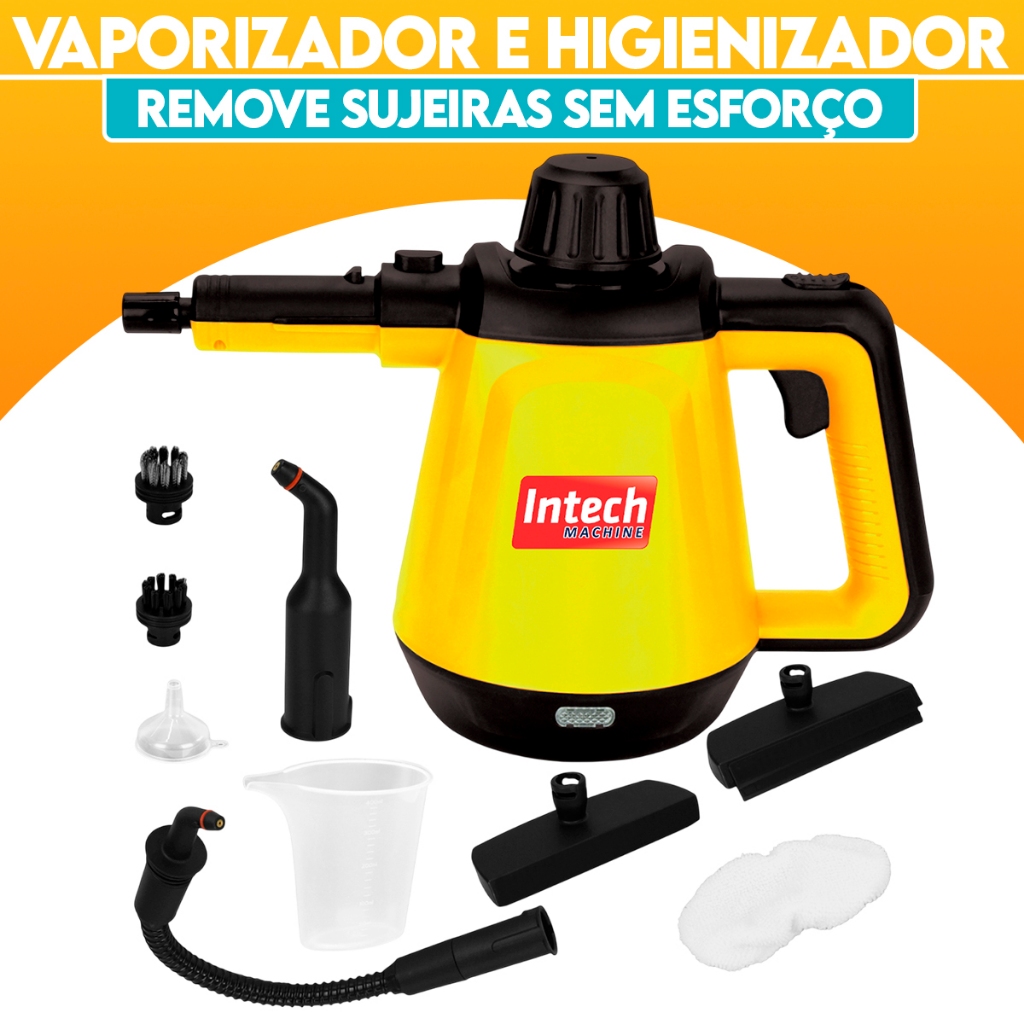 Vaporizador E Higienizador 1200w Vapor Top Clean Intech Machine ...