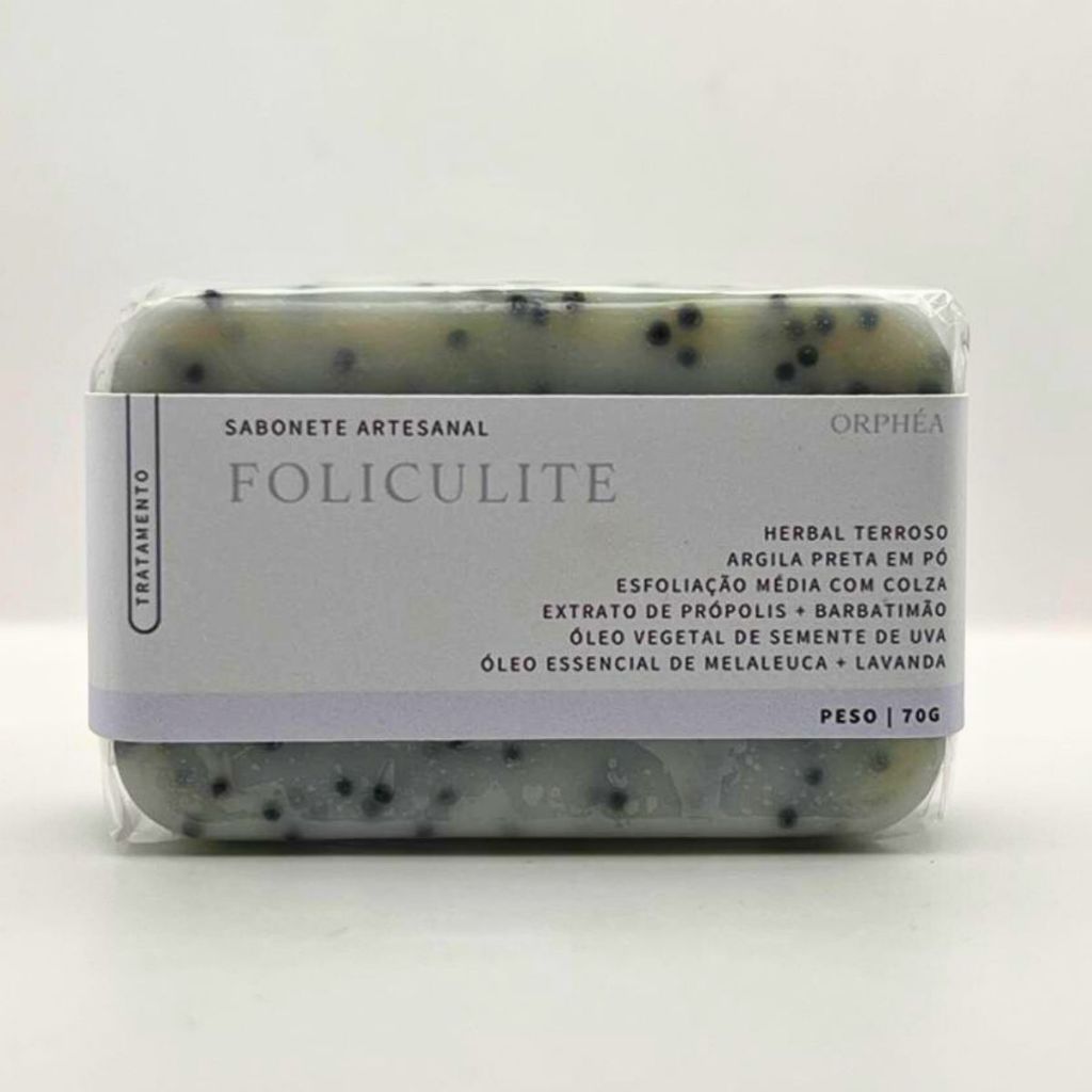 Sabonete Foliculite 70g Combate Inflamação, Pelos Encravados, Irritação ...