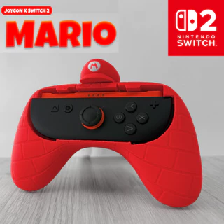 Grip/Capa para Joycons Temáticos Tema Mario para Controle do Nintendo Switch 2