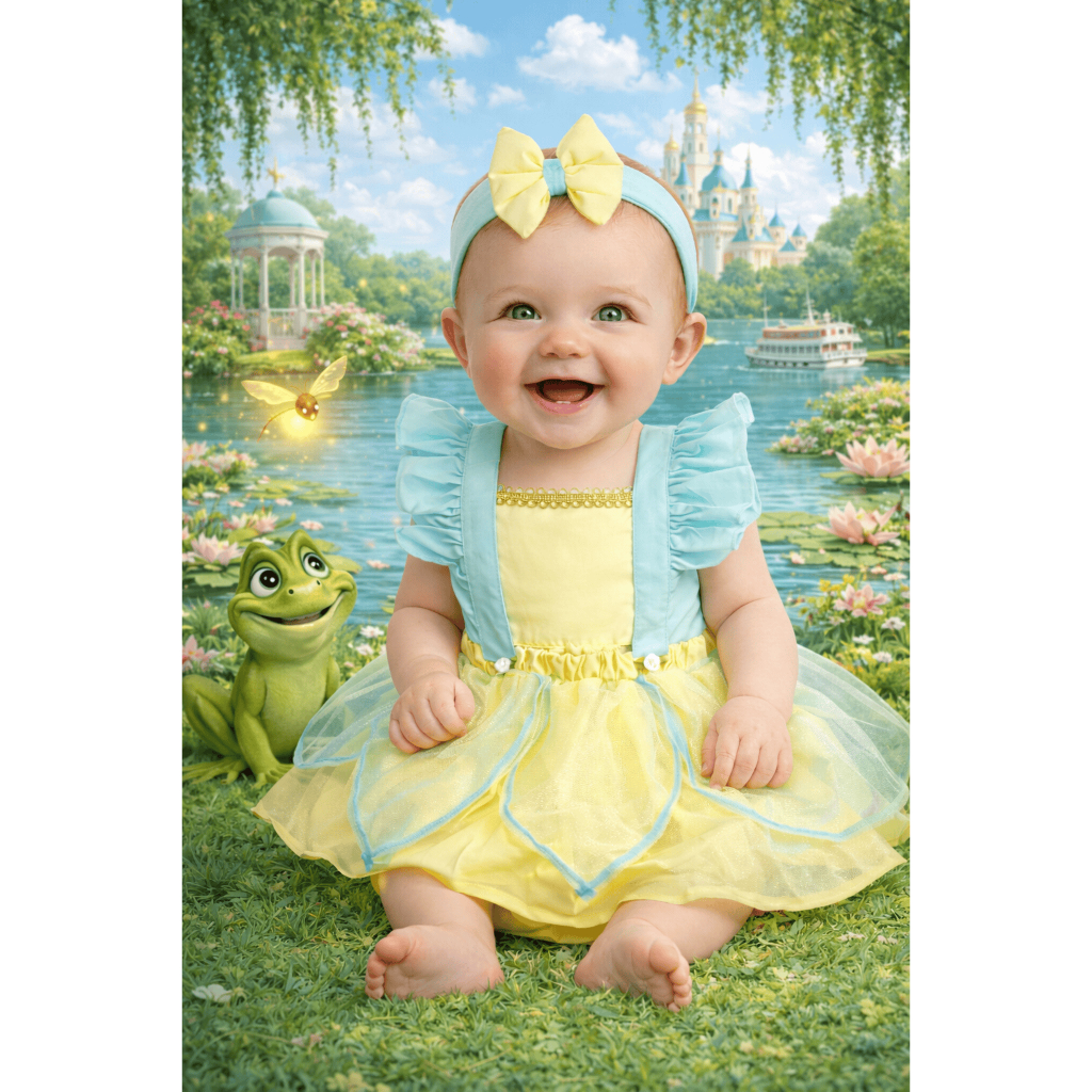 Sapo Roupa Da Tiana Sapo Fantasia Tiana Disney Princess Tiana And Frog Dress,  Tiana Costume For