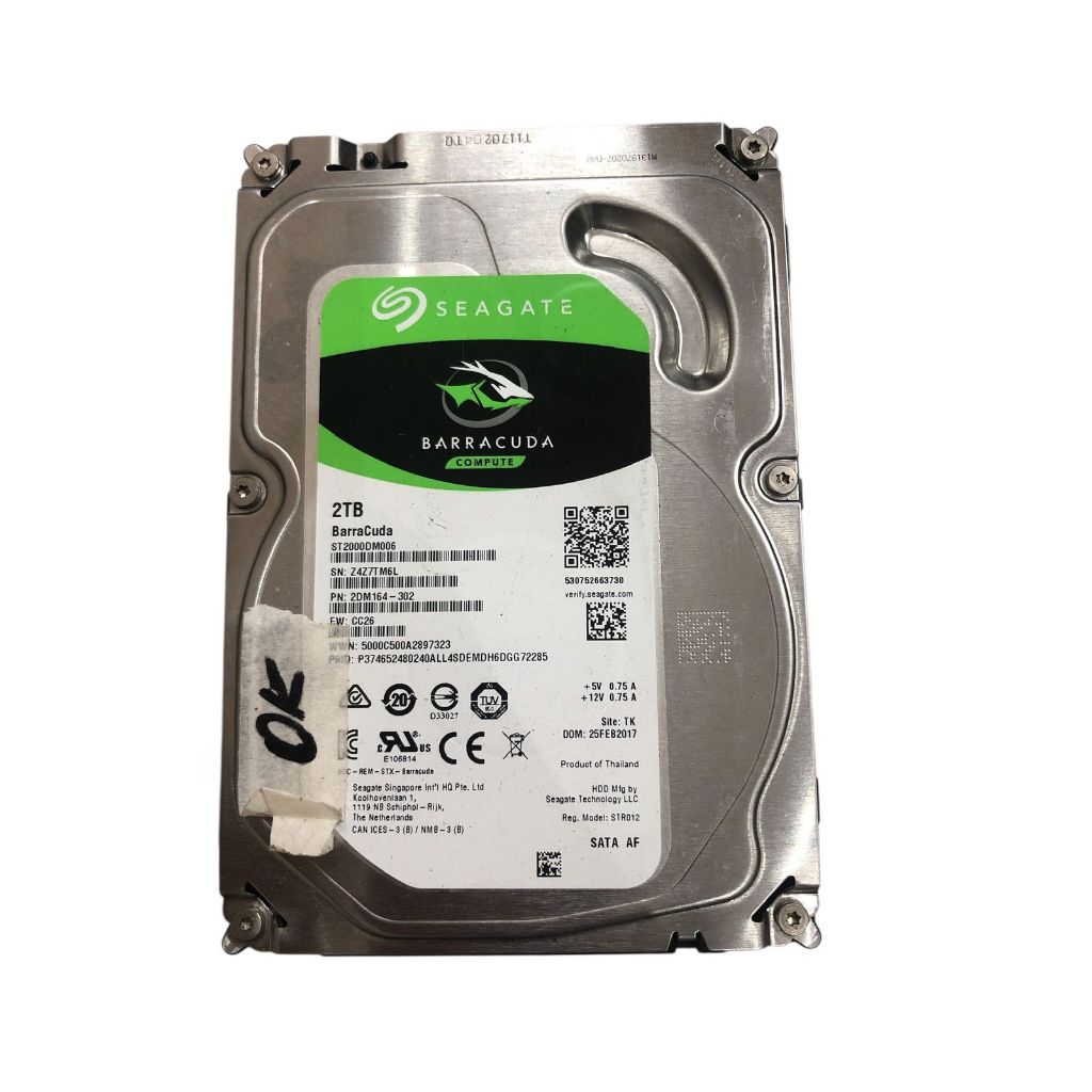 HD Interno 2TB Seagate Barracuda