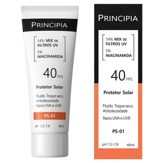 Protetor solar facial PS-01 FPS 40 em Oferta na Shopee