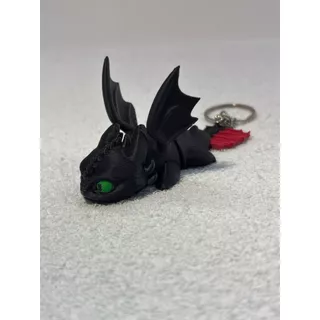 Chaveiro Dragão em Impressão 3D Premium – 8 cm | Geek & Colecionável / Banguela