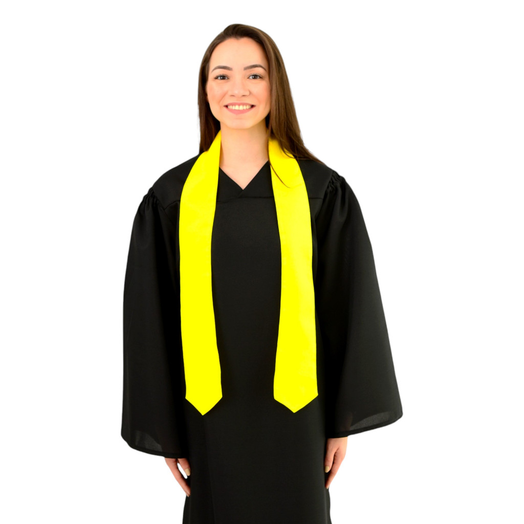 Beca De Formatura Modelo Americana Com Faixa - Formandos | Shopee Brasil