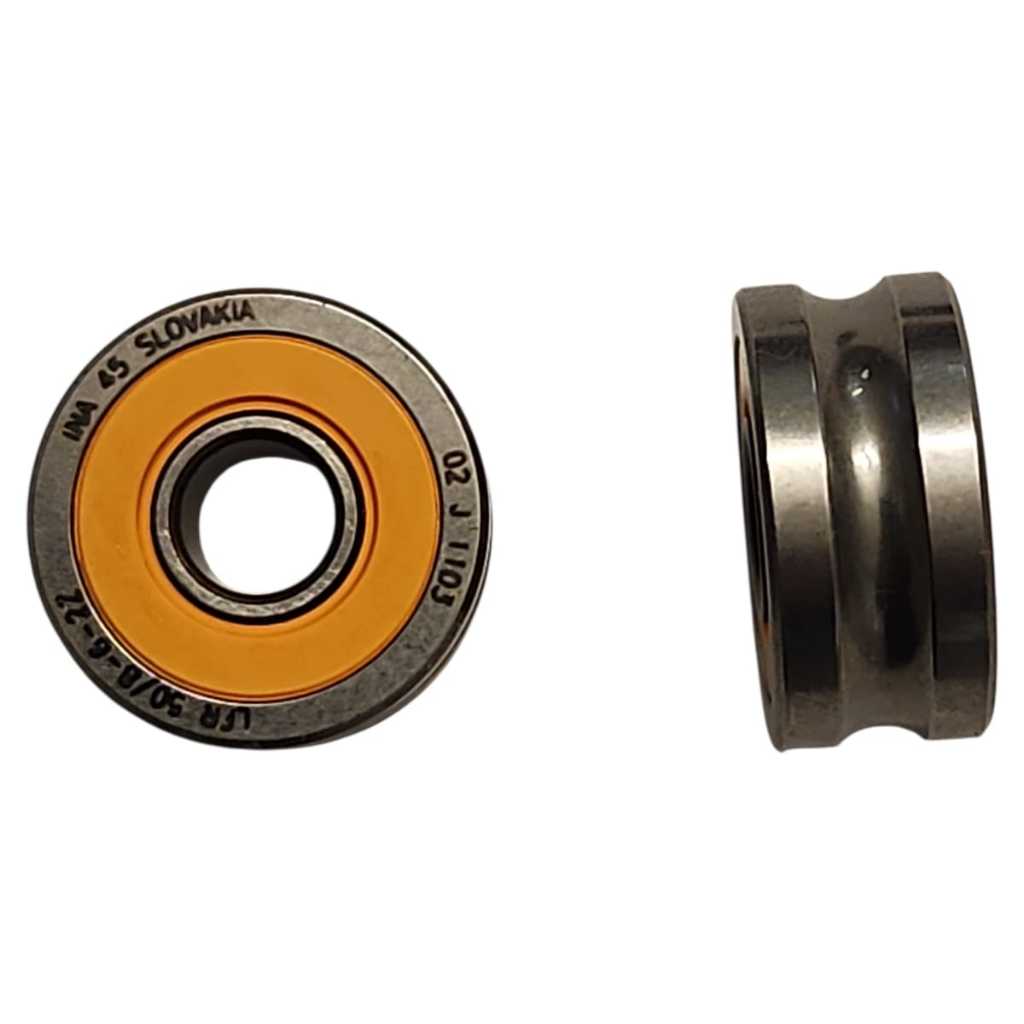 ROLAMENTO DE ROLO DE ESTEIRA COM ANEL EXTERNO PERFILADO LFR- 50/8