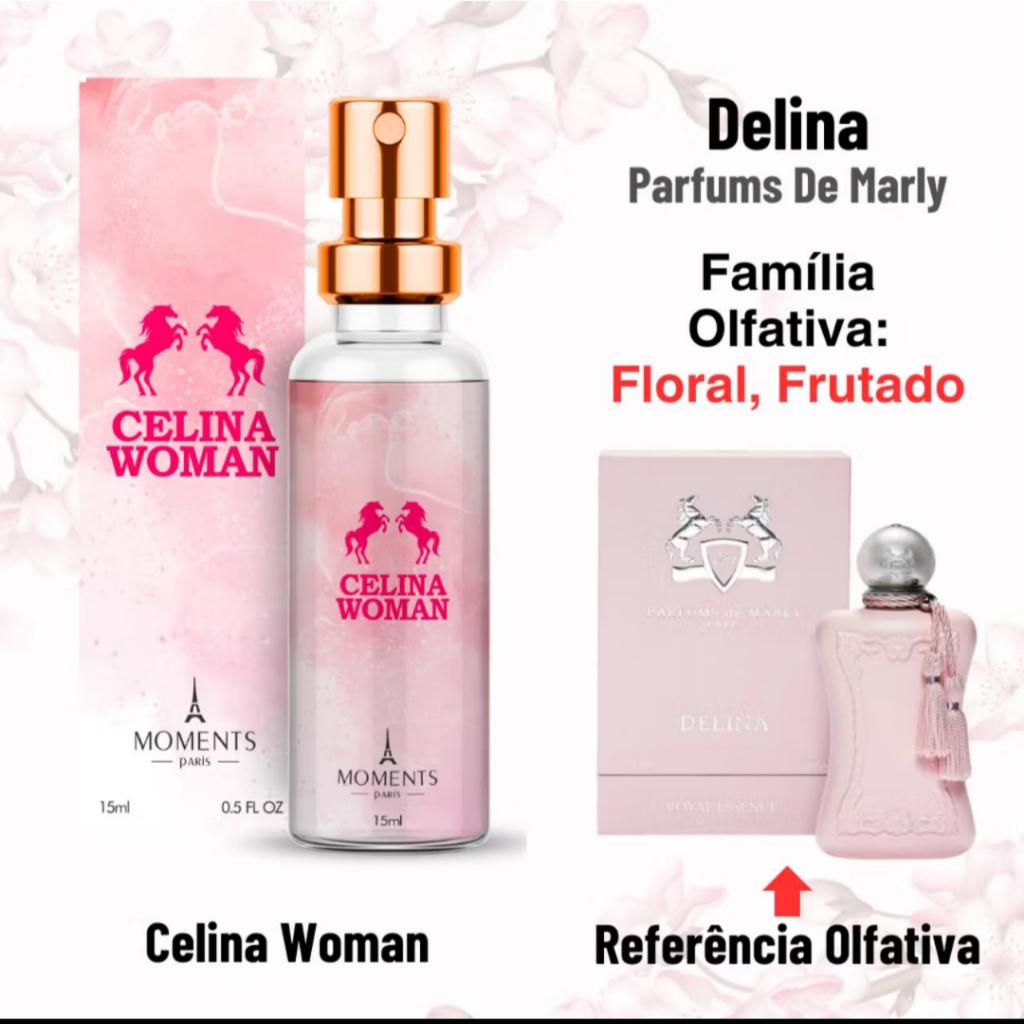MOMENTS PARIS MINI PERFUME DE BOLSO FEMININO 15ml ESSÊNCIAS