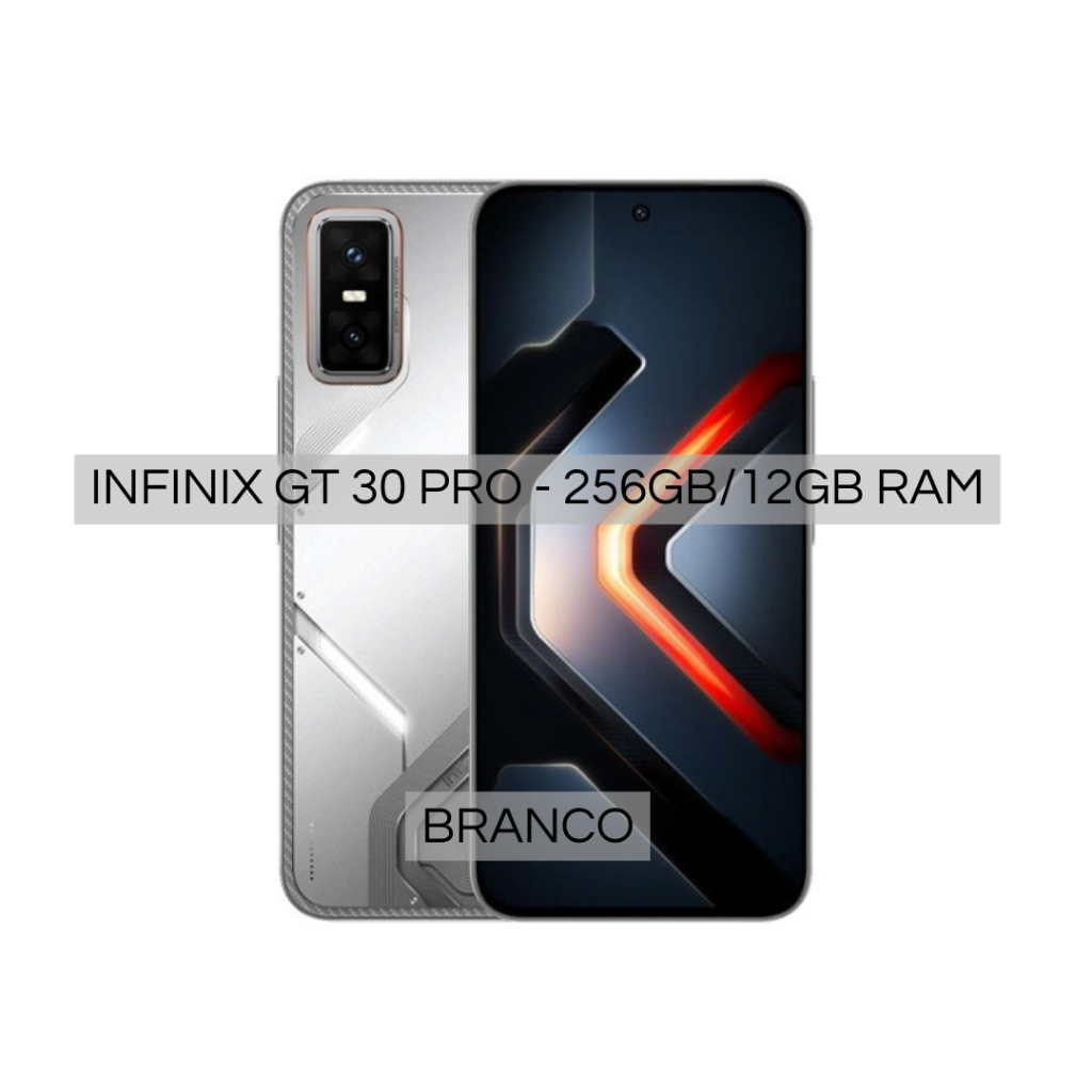 Infinix GT 30 PRO 5G, 512GB + 12GB RAM, Processador Dimensity 8350