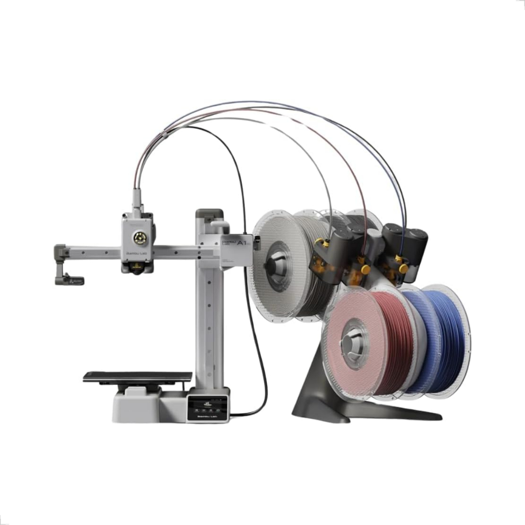 Impressora 3D Bambu Lab a1 mini combo com AMS lite 4 cores