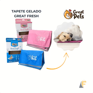 Tapete Gelado Cães Porte Grande Grande 50x90cm Great Pets em Oferta na Shopee