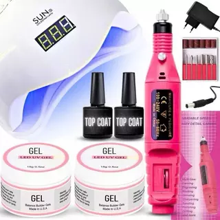 Kit Alongamento Fibra Premium em Gel Profissional para Unhas com Itens Essenciais Completo Nº 11 em Oferta na Shopee