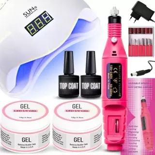 Kit Alongamento Fibra Premium em Gel Profissional para Unhas com Itens Essenciais Completo Nº 11 em Oferta na Shopee