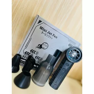 3 MODELO DE VENTILADOR SOPRADOR DE AR TURBO MINI JET FAN PORTATIL SEM FIO CARREGAMENTO TIPO C