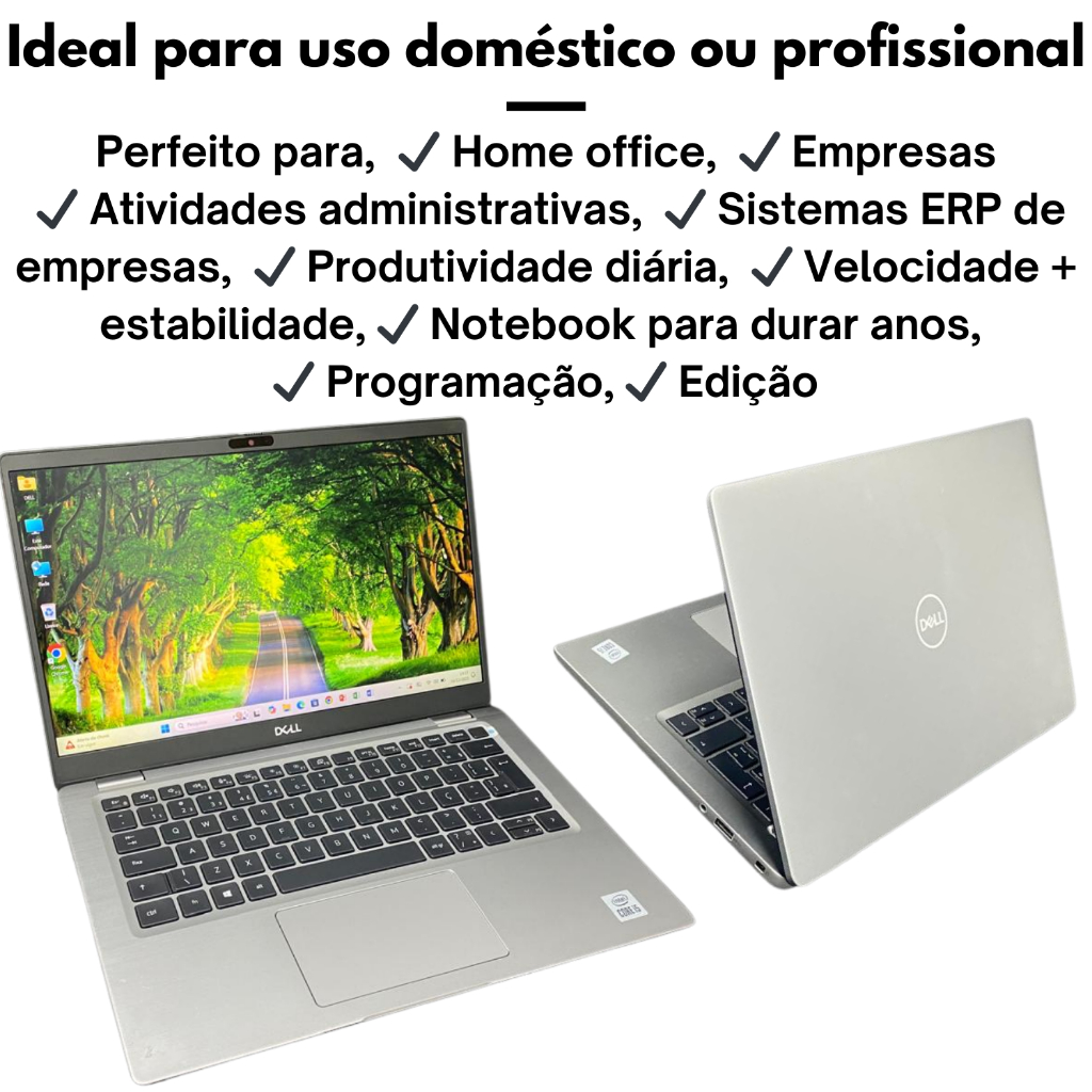 Notebook Dell Latitude 7310 i5 10310U 10gen SSD 256GB 16GB de