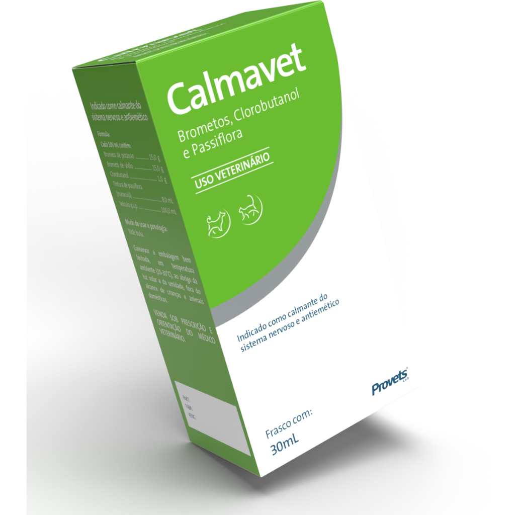Calmante Calmavet para Cães e Gatos - 30ml | Shopee Brasil