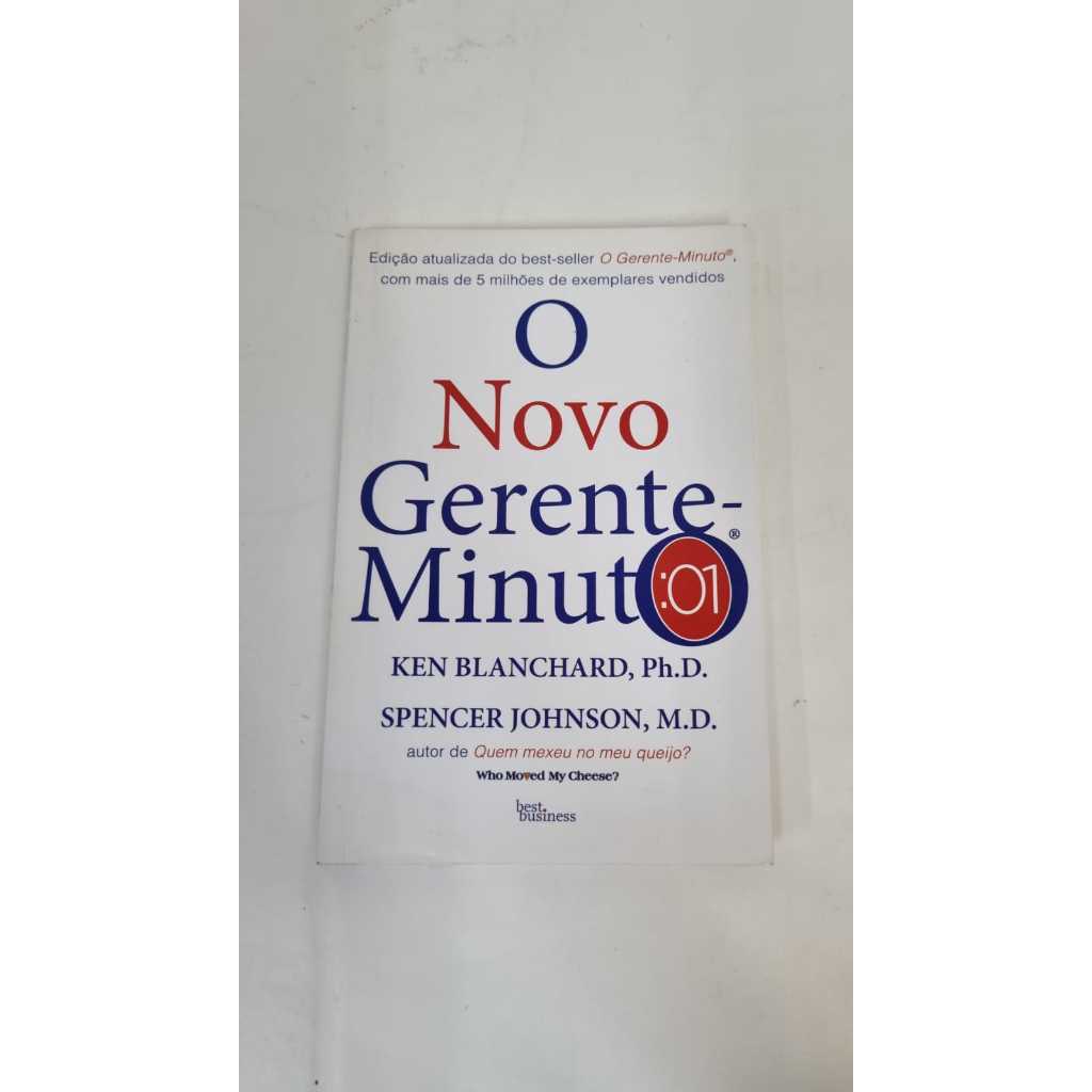 Livro O Novo Gerente Minuto Ken Blanchard A6620 | Shopee Brasil