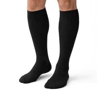 Kit 6 Pares de Meião de Futebol Preto Adulto Reforçado Pé Atoalhado Profissional