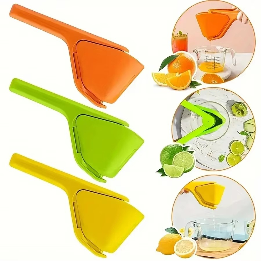 Espremedor de Frutas Manual Dobrável | Prático Multiuso em A