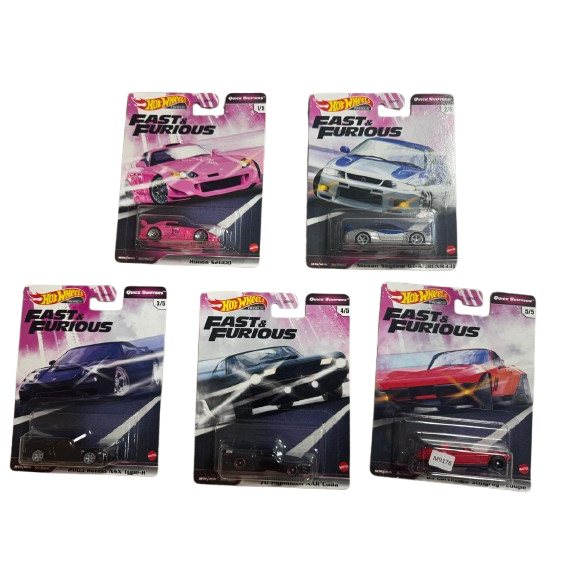 ミニカー Hotwheels FAST&FURIOUS QUICK SHIFTERS SET HOT WHEELS PREMIUM FAST & FURIOUS QUICK SHIFTERS | Shopee Brasil