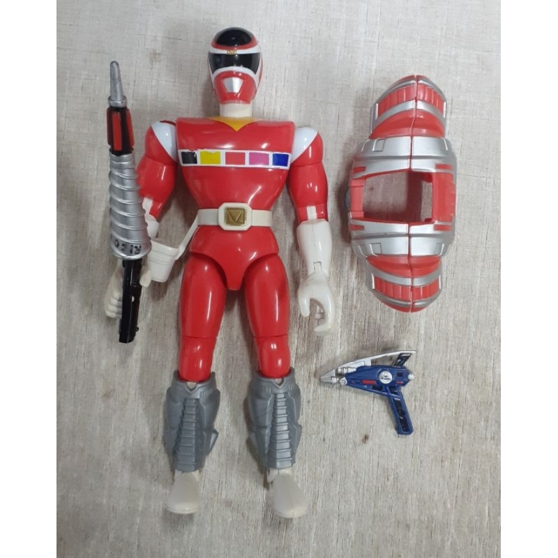 Red Astro Armor Power Rangers in Space 1998 - Boneco Vintage | Shopee ...