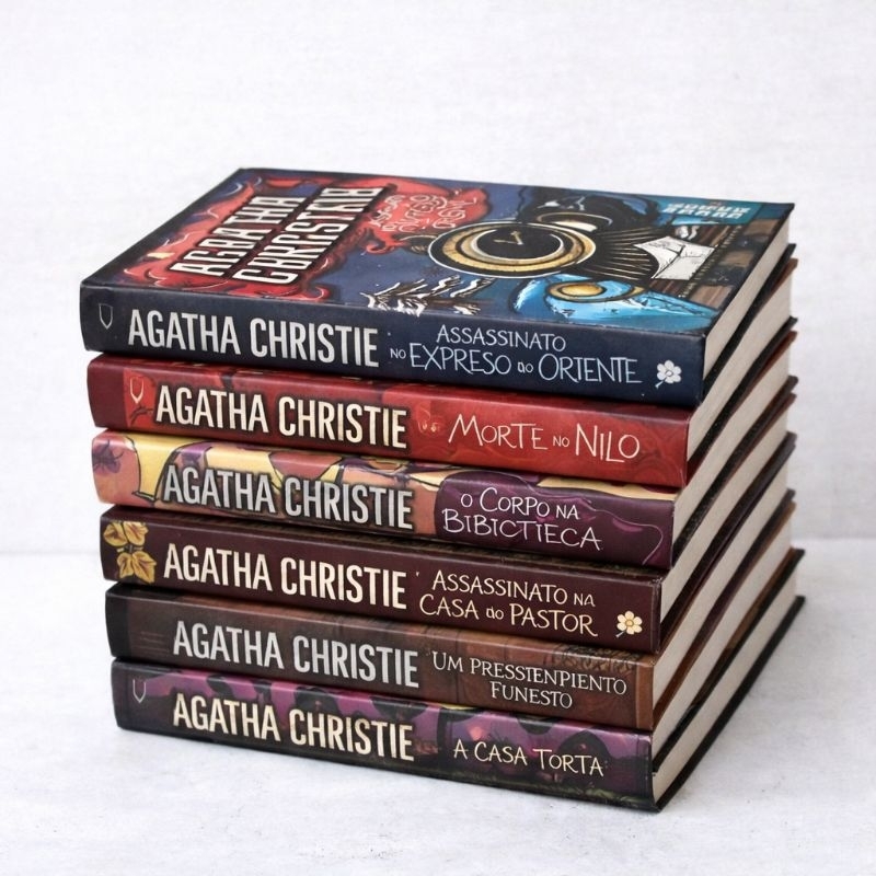 Agatha Christie | Livros Usados | Clássicos do Mistério | Shopee Brasil