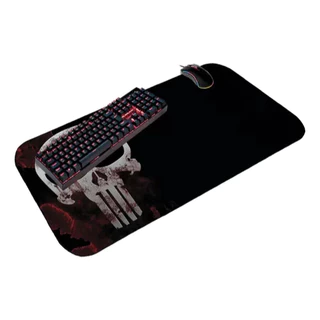 MousePad Gamer Speed Profissional Grande Estampa Punisher – Antiderrapante Alta Precisão
