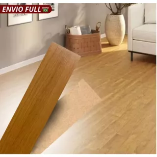 Kit 250 Placas de Piso de Madeira MDF 45x11cm Premium – Decoração Elegante e Envio Rápido