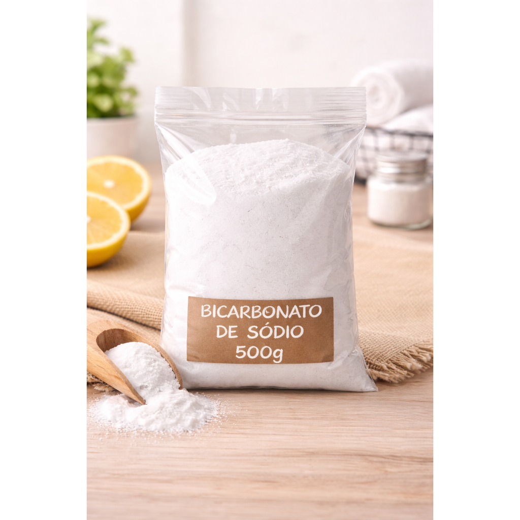 BICARBONATO DE SÓDIO - 500 gramas | Shopee Brasil