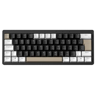ZIFRIEND AG61 Teclado Mecânico 60% 61 teclas com fio Switch Yellow NKRO ABNT2 Hot Swap LED MAC/Win