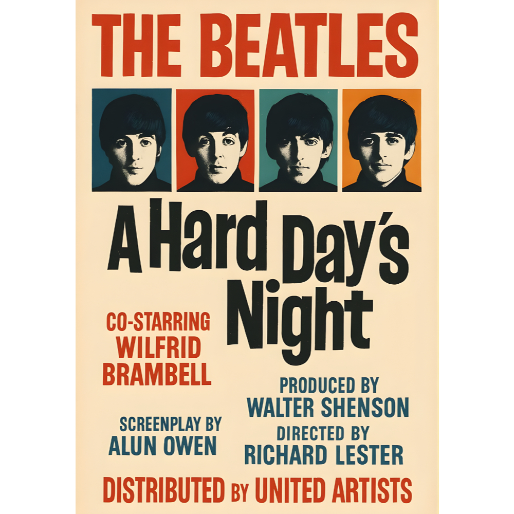 Poster Beatles - Os Beatles - Poster The Beatles - John Lennon