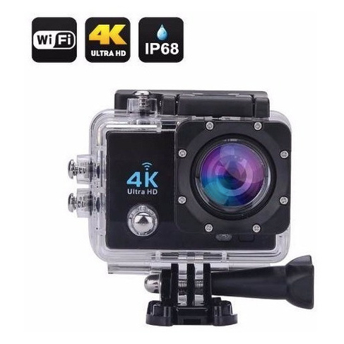 Action Go Cam Pro Sports Ultra 4k Full Hd 1080p Prova D'agua com varios ...