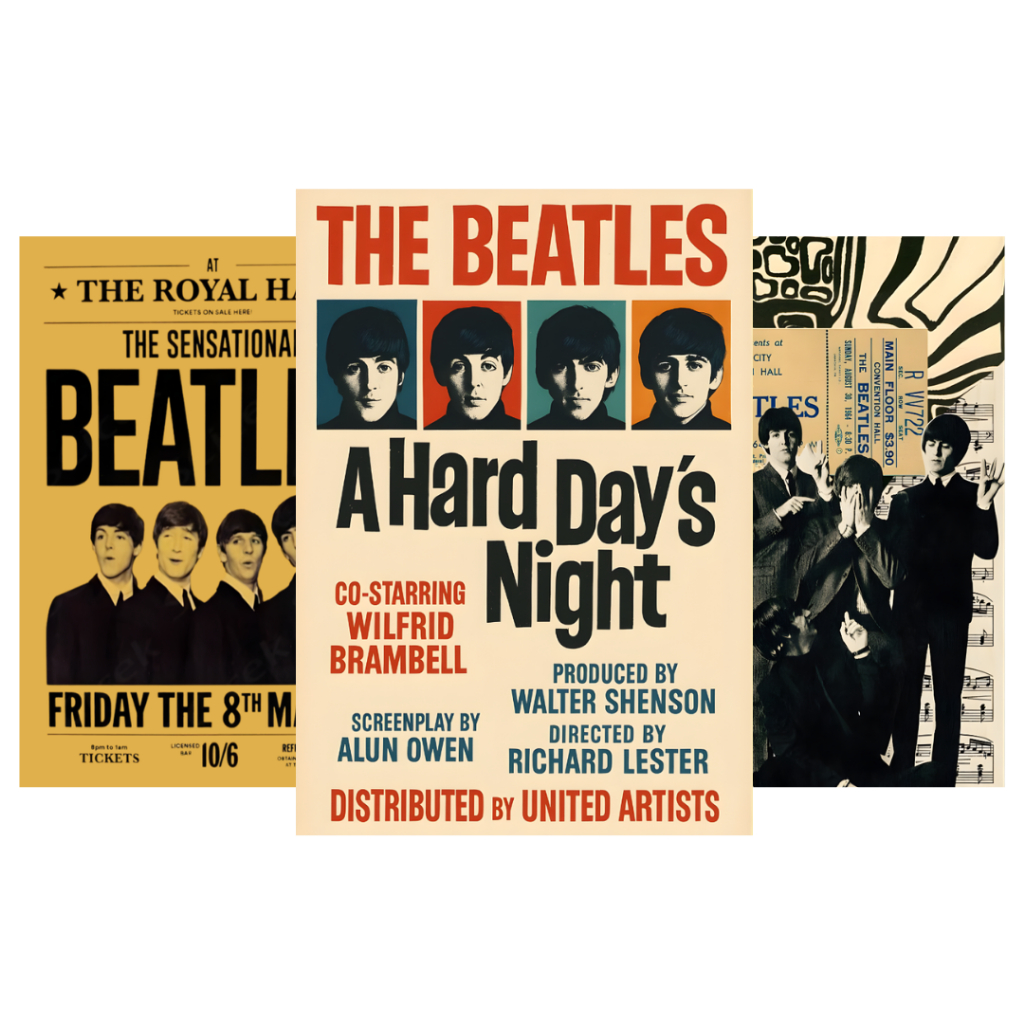 Pôster Premium Banda The Beatles Tamanho A4 20X30 cm | Shopee Brasil
