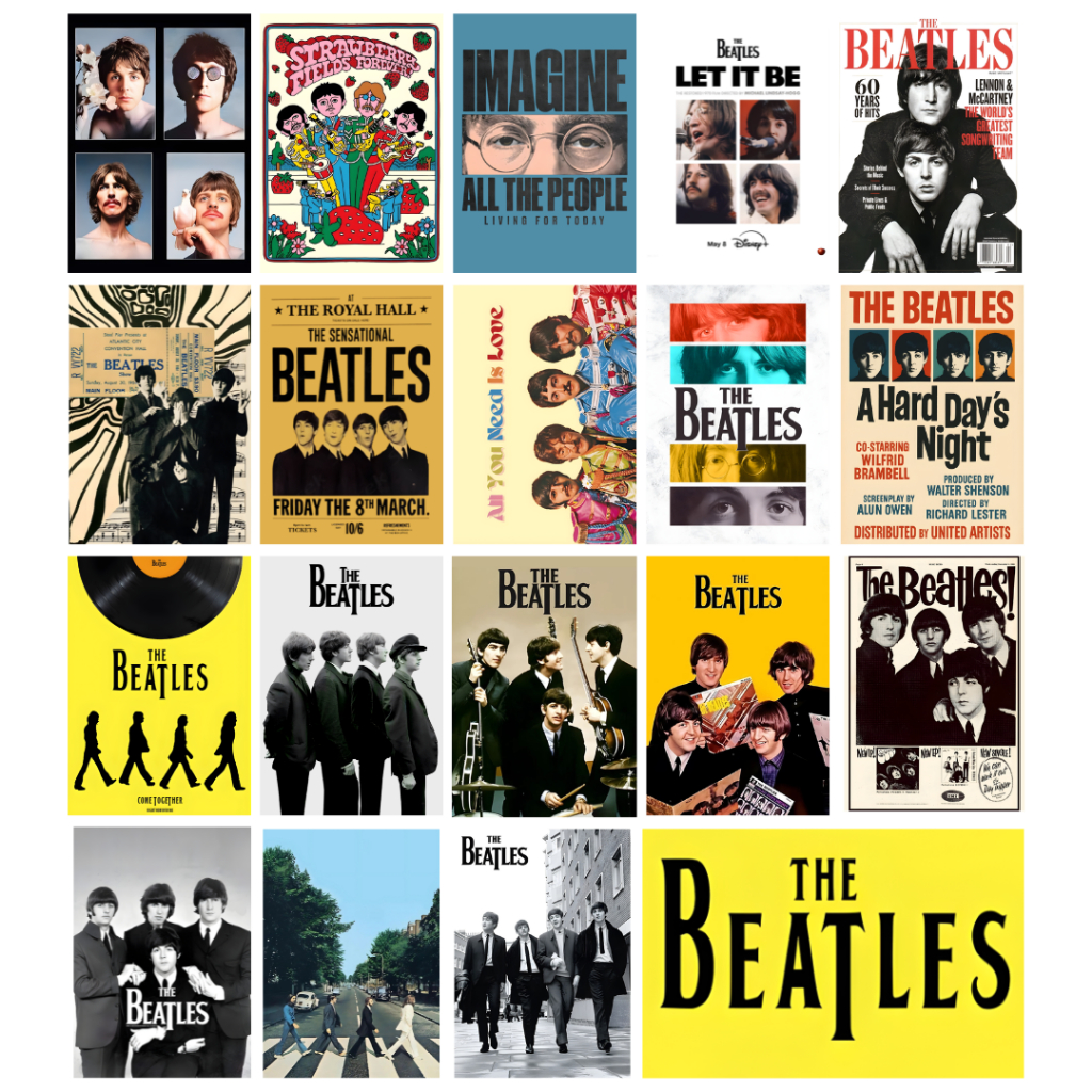 beatles poster em Promoção na Shopee Brasil 2026