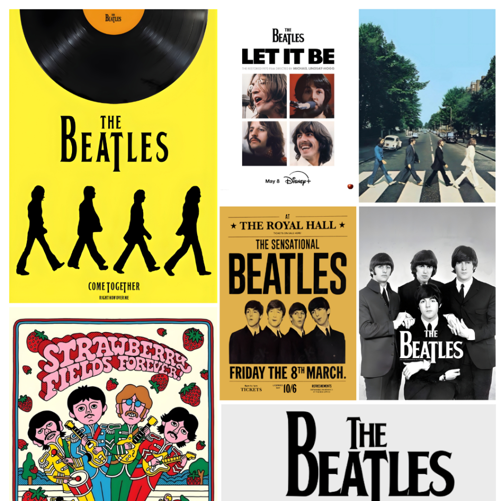 Pôster Premium Banda The Beatles Tamanho A4 20X30 cm | Shopee Brasil