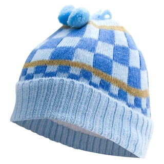Gorro Touca Infantil Bebê Menino Menina Tricotado Quente Fashion Com Forro MZ0123 em Oferta na Shopee