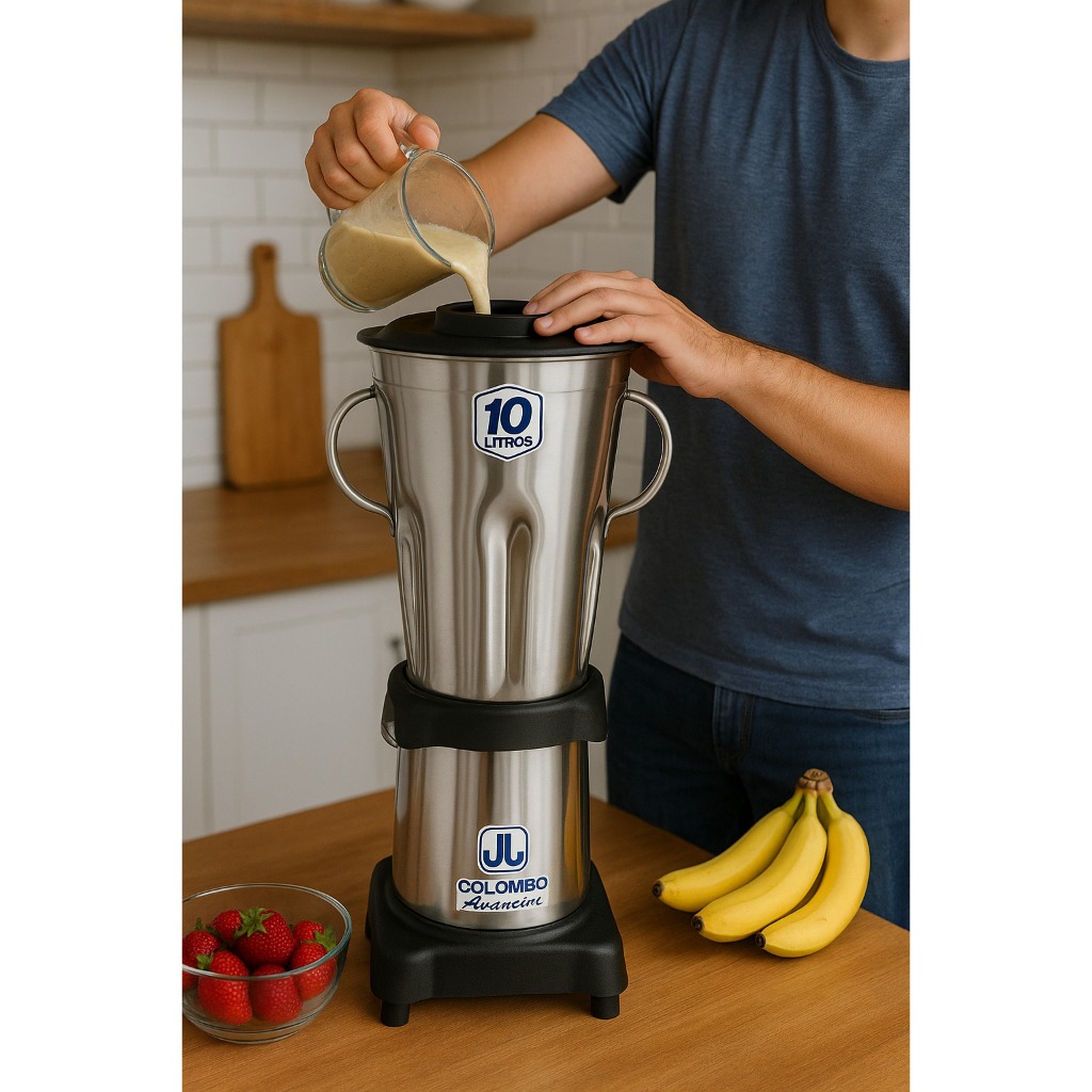 Liquidificador BR 10 Litros Industrial Monovot Alta Capacida