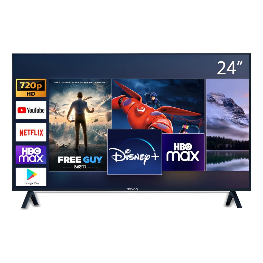 Smart TV RAY VASI LED HD De (24/32/40/43 Polegadas) Android TV HDMI USB ...